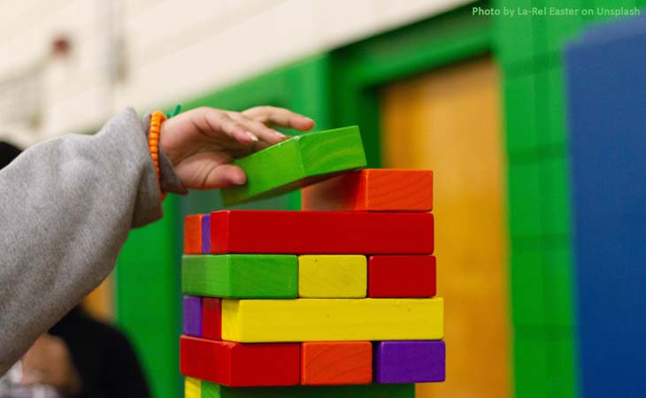 colourful block representing cyber risk management