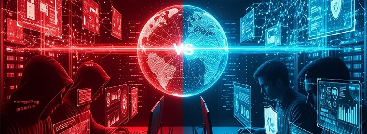 red team vs blue team